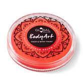 Global Colours. Neon Coral Red – Face & BodyArt Cake Paint 32g